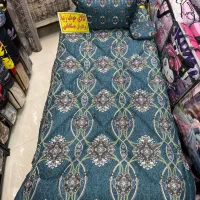 لحاف و روتختی یکنفره سنتی گلدار دو( رو )