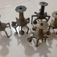 پارودان برنجی ضخیم قدیمی|کلکسیون اشیاء عتیقه|اصفهان, باغ دریاچه|دیوار