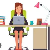 منشی خانم فعال و اراسته