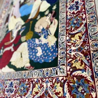 ذرع و نیم انتیک اصفهان تک خفت ۷۰ رج بزم خیام|فرش|تهران, افسریه شمالی|دیوار