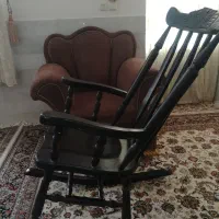 صندلی مادربزرگ صندلی راک تاج عقابی