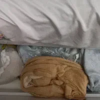 تخت فلزی ۲طبقه دارای ۲کشو بزرگ|تخت و سرویس خواب|ملارد, |دیوار