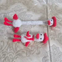 غاز گردن دراز با بچه