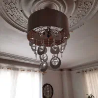 لوستر ۳شاخه سالم و تمیز|لوستر و چراغ آویز|رشت, توشیبا|دیوار