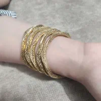 النگو فیوژن طرح طلا سایز2