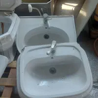 توالت فرنگی و روشویی|لوازم سرویس بهداشتی|محمدیه-قزوین, |دیوار