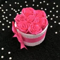 باکس چرمی گل مصنوعی روز مادر|گل مصنوعی|رشت, چله خانه|دیوار