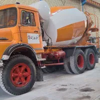 تراک میکسر بنز دهچرخ فابریک