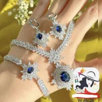 نیم ست و ست نگین نقره