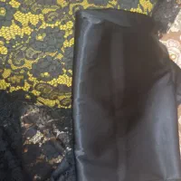 پارچه دانتل فرانسه نگین دار|لباس|اقبالیه, |دیوار