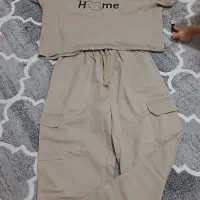 شلوار کتان وبلوز نخ پنبه