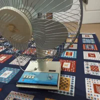 پنکه قدیمی سالم پارس خزر|پنکه و تصفیه‌کنندهٔ هوا|مشهد, کارده|دیوار