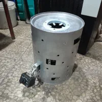 بخاری کارگاهی هم ساده هم با دستگاه ترموکوبل دار