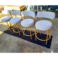 صندلی فلزی تدی مستقیم از تولیدی|میز و صندلی غذاخوری|رشت, جانبازان|دیوار