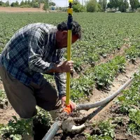 کارگر سر چاه