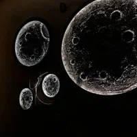 دیواری ماه از قطر ۳۰