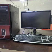 کیس و مانیتور سامسونگ و کیبورد|رایانه رومیزی|پیشوا, |دیوار