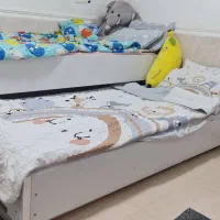 تخت دونفره پله ایی ریلی