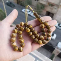 تسبیح کهربا گردویی