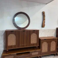 اینه و کنسول / سانا گنبدی / ست کامل|بوفه، ویترین، کنسول|تهران, شهرک ولیعصر شمالی|دیوار