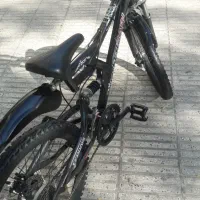 دوچرخه ۲۴ دنده ای کمک فنر دار عقب و جلو دیسکی.|دوچرخه، اسکیت، اسکوتر|بومهن, |دیوار