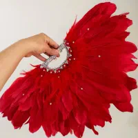 بادبزن پر|زیورآلات و اکسسوری|تبریز, |دیوار