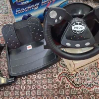 فرمان بازی  racing wheel مدل pc801|کنسول، بازی ویدئویی و آنلاین|کرمانشاه, |دیوار