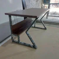 میز پایه فلزی/میز کنفرانس/میز مدیریت|دفتر کار|سنندج, |دیوار