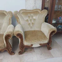 مبلمان راحتی 7نفره پارچه ترک تمیز و مرتب|مبلمان خانگی و میز عسلی|تهران, حافظیه|دیوار