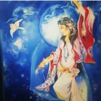 نقاشی رنگ روغن مینیاتور و مدادرنگی