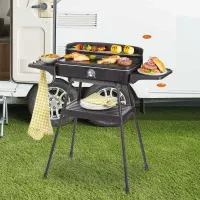 گریل کباب پز ایستاده برقی AMBIANO