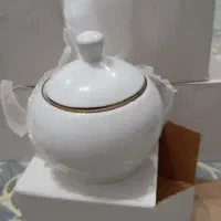 یک دست 6عدد قندان لب طلای تقدیس