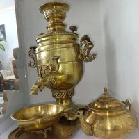 سماور برنجی قدیمی