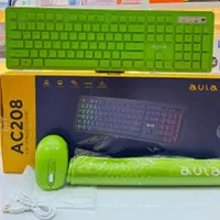 کیبورد و ماوس بیسیم Aula AC208