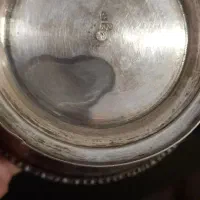 قندان تمام نقره قدیمی