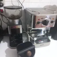 قهوه ساز همراه با اسیاب|سماور، چایساز، قهوهساز|بندر دیر, |دیوار