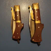 دست بند چرم طبیعی دست دوز|جواهرات|باسمنج, |دیوار