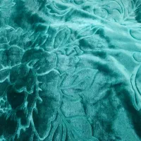 پتو دونفره نقش برجسته تک رنگ|رختخواب، بالش، پتو|بهشهر, |دیوار