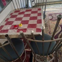 صندلی ومیز چهارنفره غذاخوری