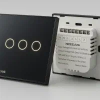 هالوژن ۷ وات و کلید های لمسی ساده و هوشمند|لامپ و چراغ|سبزوار, جهاد کشاورزی|دیوار