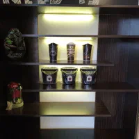 کمد ویترینی ، کتابخونه ای|کتابخانه، شلف، قفسه‌های دیواری|قم, پردیسان|دیوار