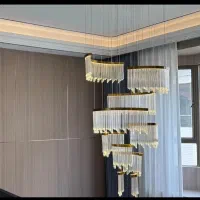 لوستر الماس. بلند و دوبلکسی مدل لیزا . AC light