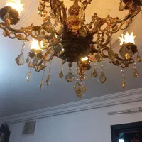 لوستر ۶ شاخه|لوستر و چراغ آویز|مشهد, طبرسی شمالی|دیوار