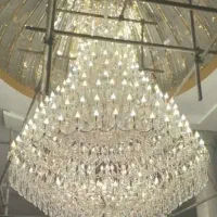 تولید و فروش انواع لوستر جهت مساجد تالارها ومنازل