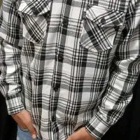 پیراهن کشمیر خارجی گرم بالا پنبه