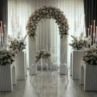 گل آرایی وبادکنک آرایی،عروسی،حنابندان،ست بله برون