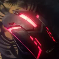 یک موس بیسیم مارک جکنگ + یک موس سیمدار RGB وریتی|قطعات و لوازم جانبی رایانه|تهران, شهرک گلها|دیوار