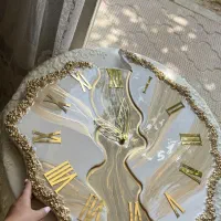 ساعت دیواری رنگی طرح دار جهیزیه عروس