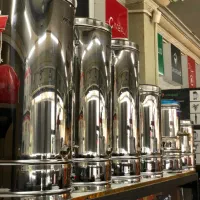 سماور برقی و گازی و فلاسک استیل