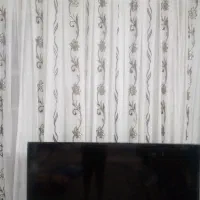 پرده پذیرایی وپشت دری  وکتیبه